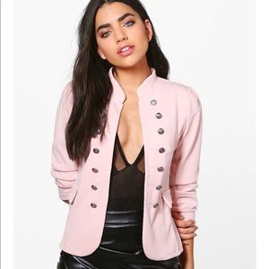 Military Blazer (Blush)